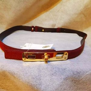 Tory Burch Cabarnet Brynn In belt size L